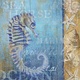 Title: Sea Horse and Sea- Art Licensing