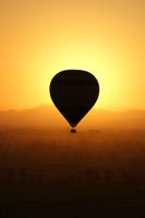 Balloon over the valley of the king