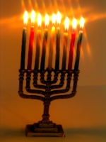 Lit Menorah