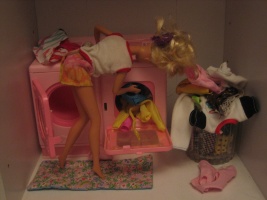 Barbie Doing Laundry