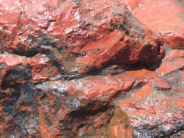 Red Rock Close Up