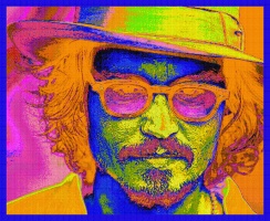 JOHNNY DEPP-ABSTRACT