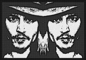 JOHNNY DEPP-mirrored