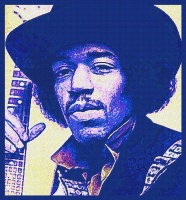 JIMI HENDRIX-colours