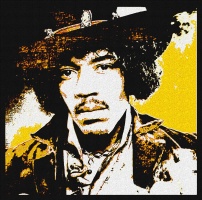 JIMI HENDRIX-on fire