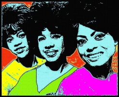 The Supremes-painted