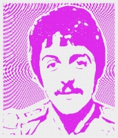 paul mccartney-sgt peppers purple