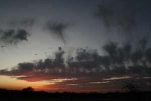 Sunset in Tecumseh