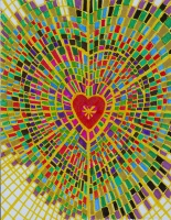 mosaic heart