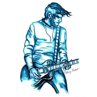 denim guitarist