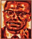 Title: MALCOLM X -BRONZED