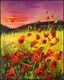 Title: poppies sunset 45